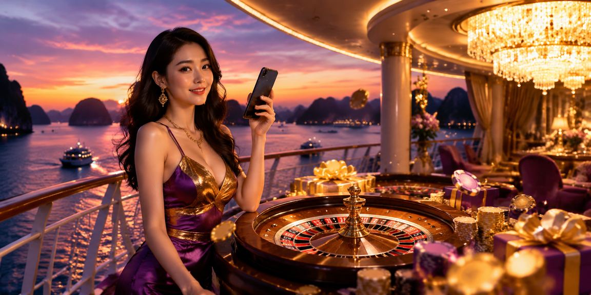 Trải nghiệm roulette phong cách Hạ Long Bay tại pc10